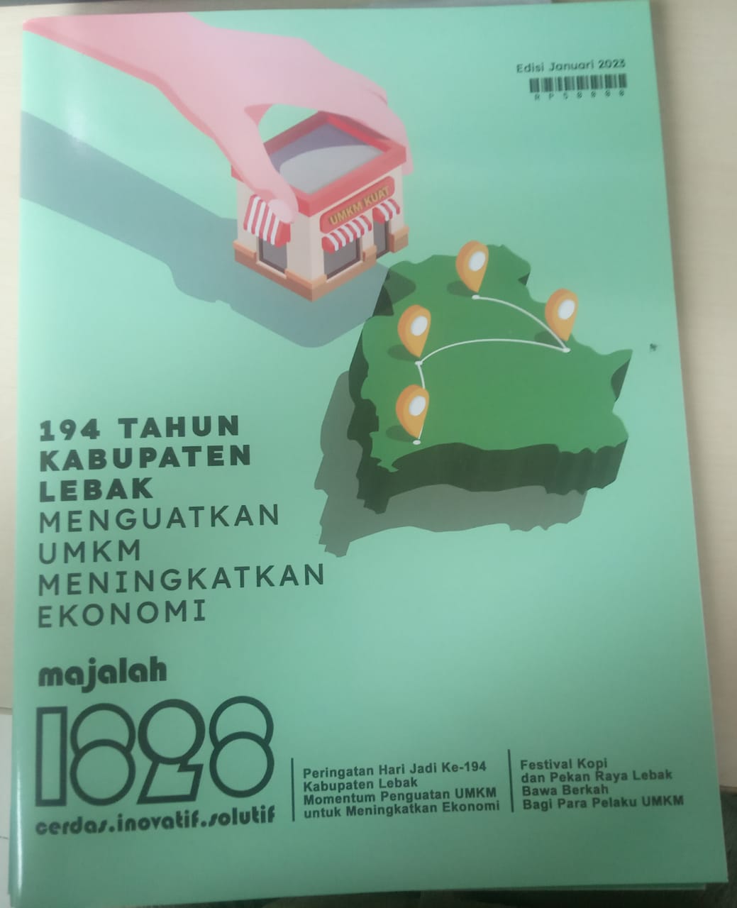 Majalah 1828 cerdas inovatif solutif 194 tahunkabupaten menguatkan umkm meningkatkan ekonomi 